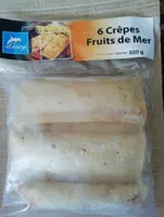 6 crêpes fruit de mer