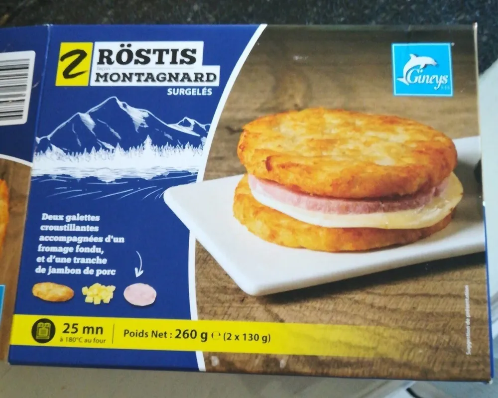 Rosti façon montagnard