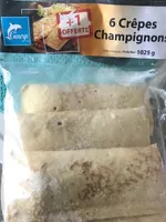 6 crepes champignons