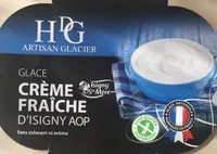 Glace creme fraiche d'isigny AOP