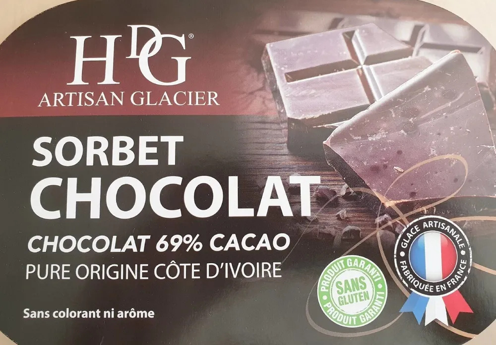 Sorbet chocolat