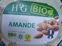 Glace végétale amande