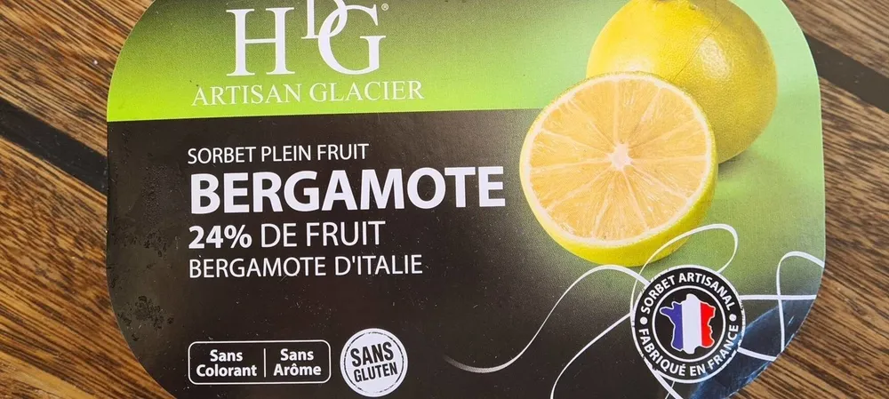 Sorbet bergamote