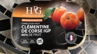 Sorbet clementine corse igp