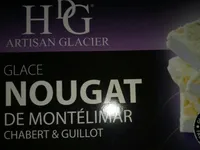 Glace nougat de montelimar