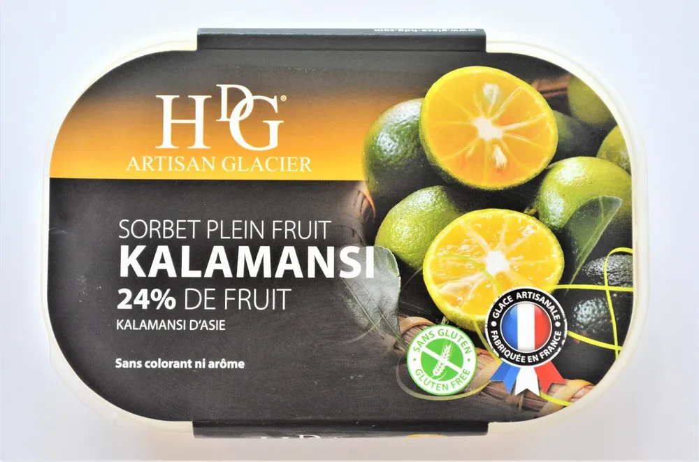 Sorbet plein fruit KALAMANSI, 24% de fruit