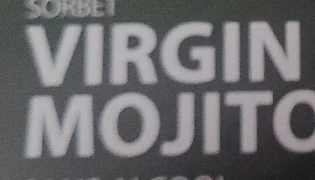 Hdg artisan glacier sorbet Virgin mojito
