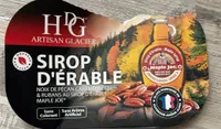 Glace sirop erable maple joe