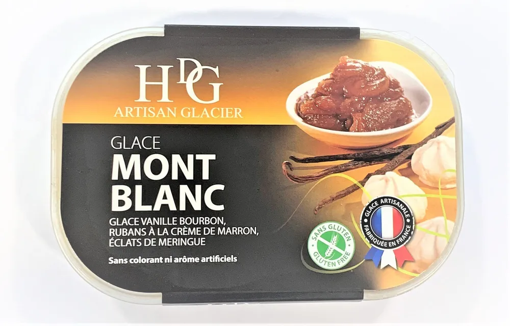 Glace mont blanc