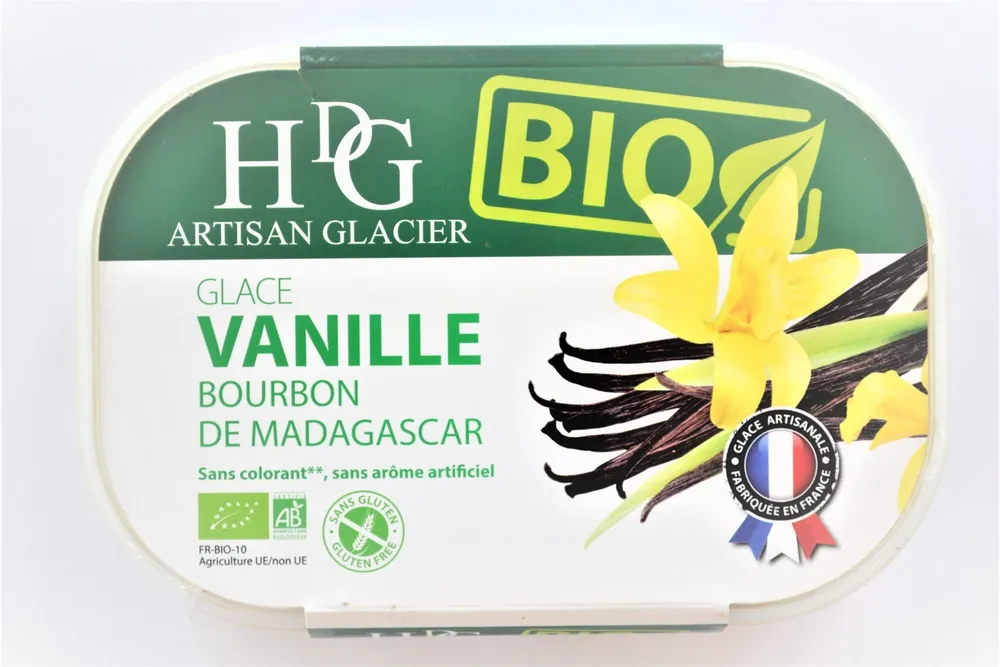 Glace VANILLE BOURBON DE MADAGASCAR BIO