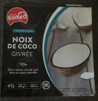 Noix de coco givré