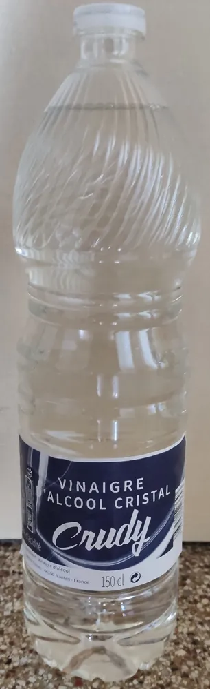 Vinaigre d'alcool cristal