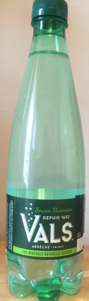 VALS Eau Minérale Naturelle Finement Pétillante 50cl