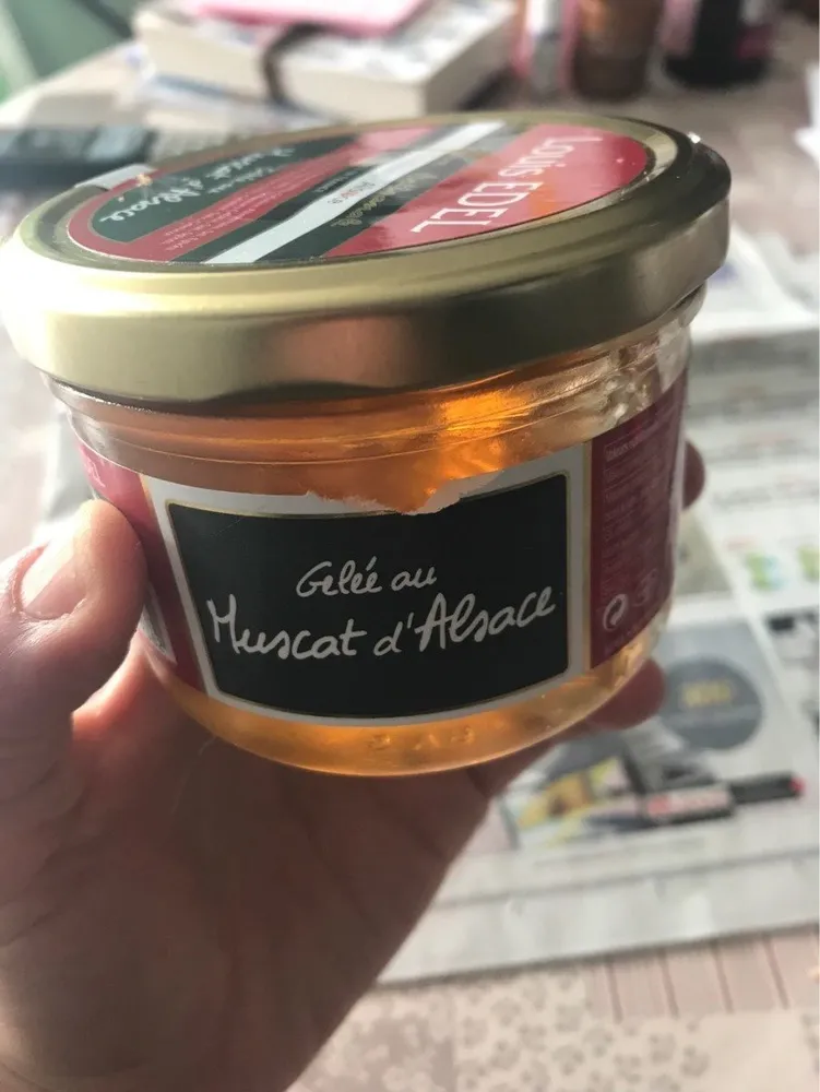 Gelée au muscat d'Alsace