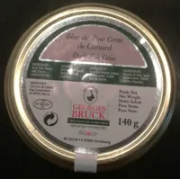 Bloc de foie gras de canard