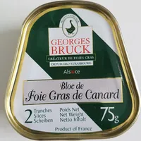 Bloc de foie gras de canard