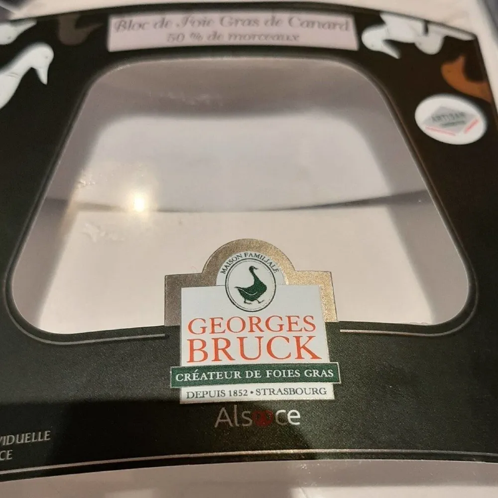 Bloc de foie gras de canard 50 % de morceaux