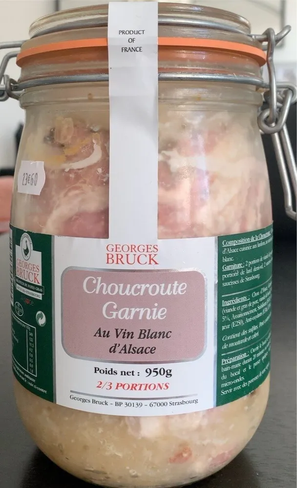 Choucroute garnie