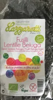 Fusilli lentille beluga