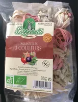 Tagliatelles 3 couleurs bio