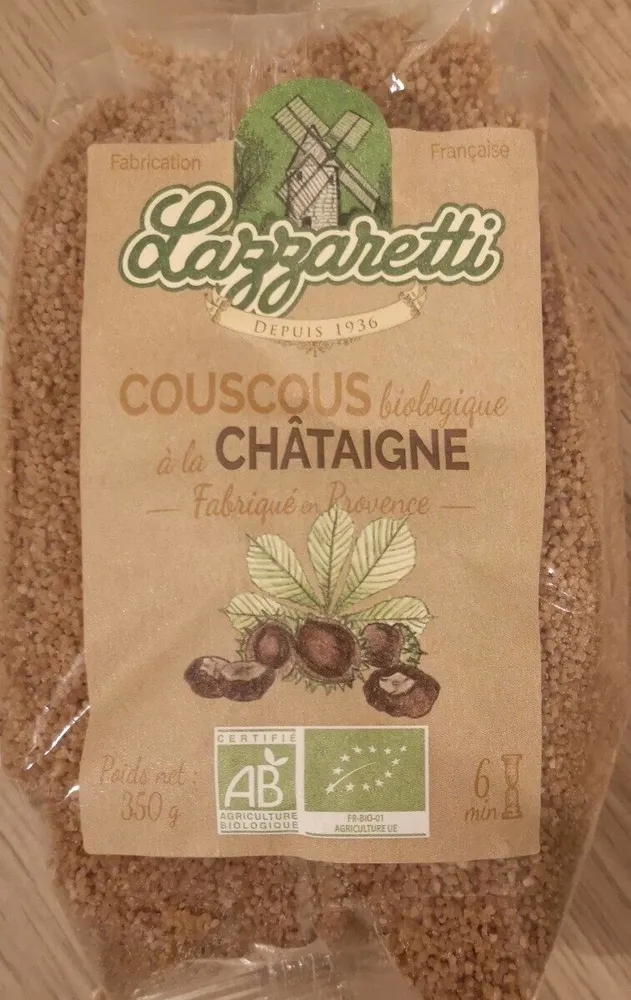Couscous biologique à la châtaigne