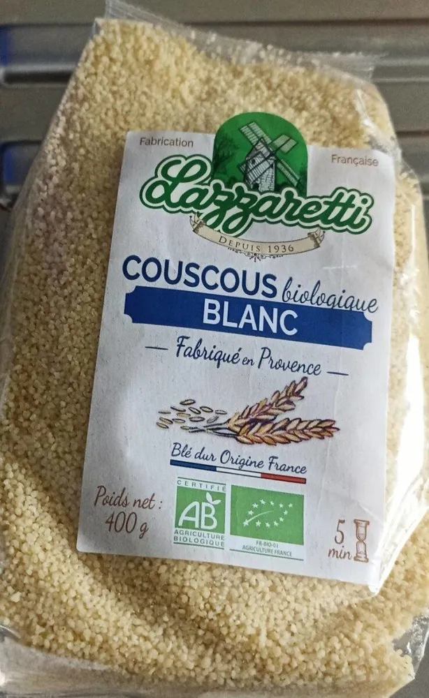 Couscous biologique Blanc