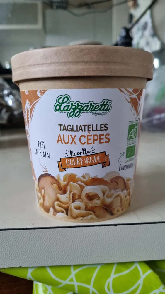 Tagliatelles aux cèpes