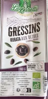 Gressins aux olives