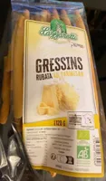 Gressins rubata ail parmesan