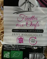 250G Finettes Bio Oeufs Frais