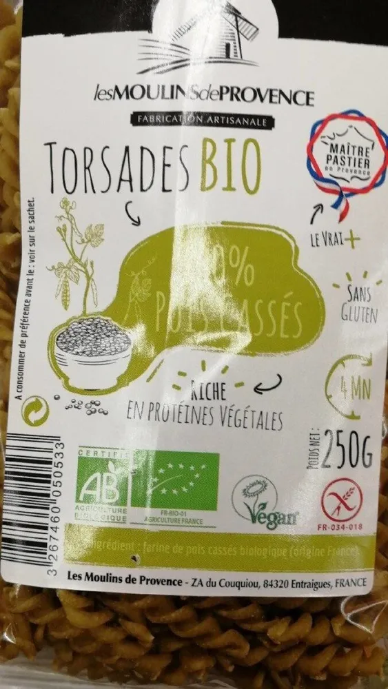 Torsades 100% pois cassés