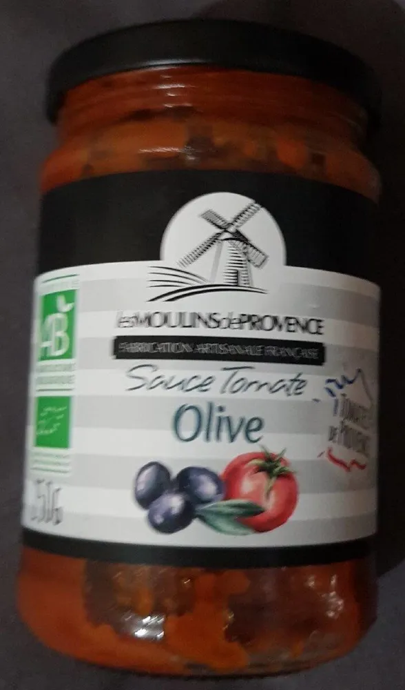 Sauce tomate Olive