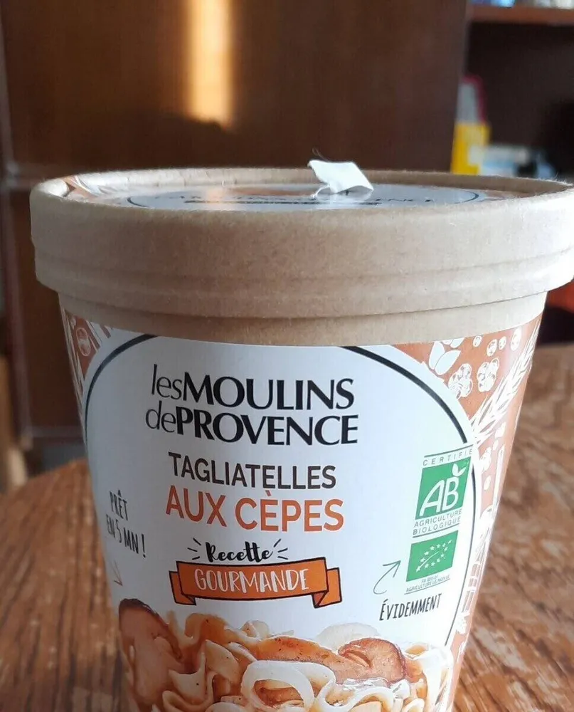 Tagliatelles aux cèpes