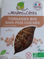 Torsades bio 100% pois chiches