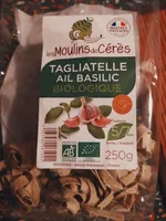 Tagliatelle ail basilic biologique