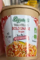 Tagliatelles bolognaise Vegan