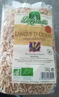 Langue d'oiseau semi complète