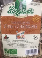 Tagliatelles cèpes chataignes
