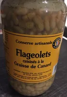 Flageolets cuisinés à la graisse de canard
