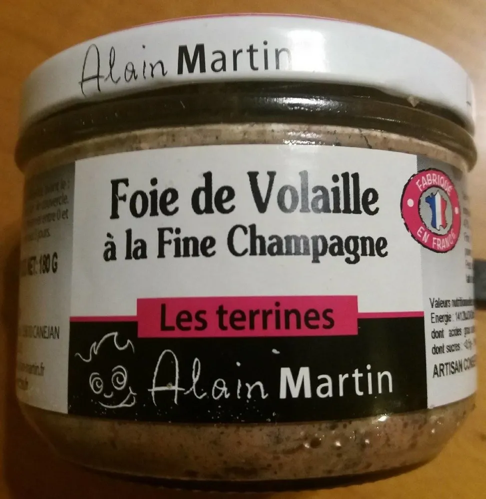 Foie de volaille à la Fine Champagne