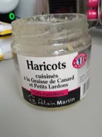 Haricots cuisinés