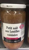 Petit salé aux lentilles
