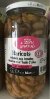 Haricots cuisinés aux tomates séchées et à l'huile d'olive