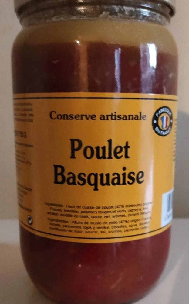 Poulet Basquaise