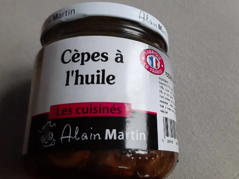 Cèpes à l'huile
