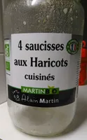 4 saucisses aux Haricots cuisinés