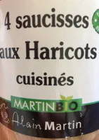 4 saucisses aux haricots cuisinés