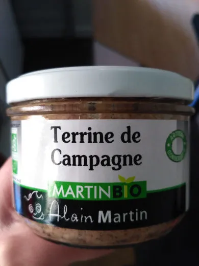 Terrine de campagne Martin Bio