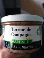Terrine de campagne Martin Bio