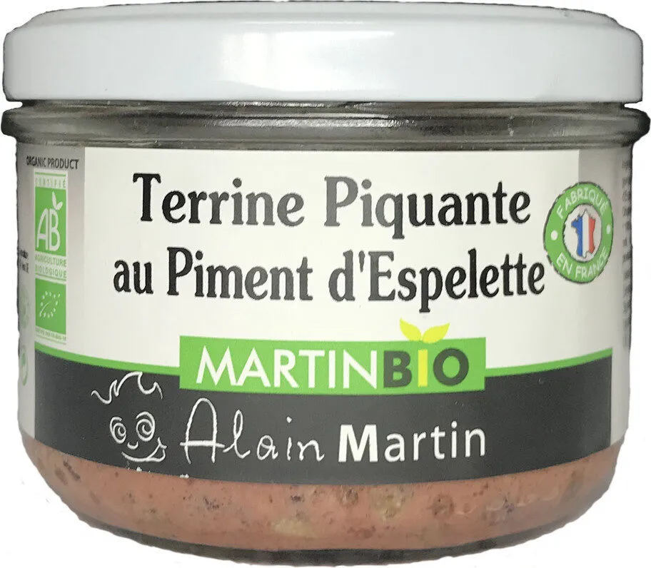 Terrine piquante au piment d'Espelette